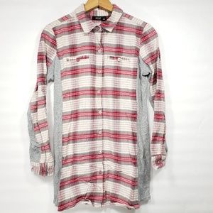 A.N.A Flannel Tunic Size Medium